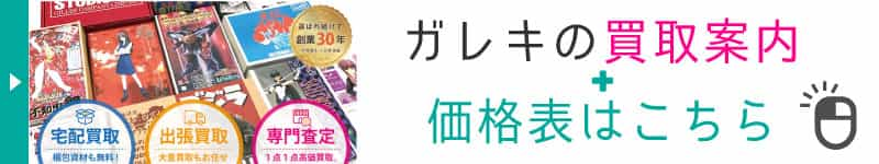 ガレージキットの買取案内と価格表