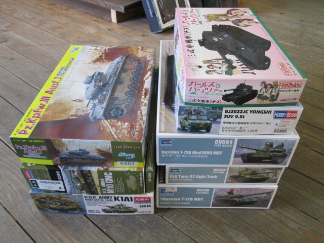 戦車プラモデル買取紹介:アカデミー製M10 GMC等の戦車プラモデルを買取させて頂きました。