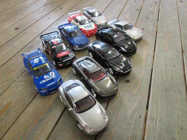 買取紹介:GT-Rやポルシェ等のプラモデル完成品