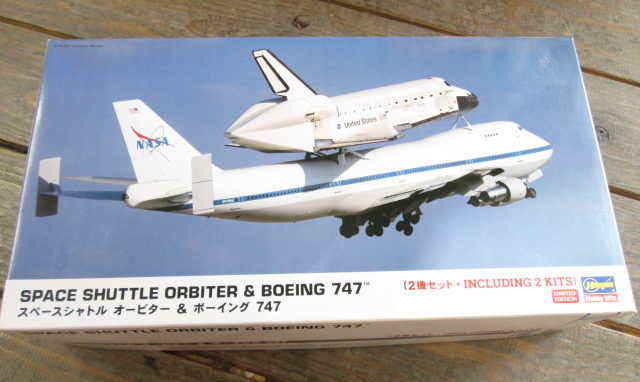 ハセガワ 1/200 スペースシャトルオービター&ボーイング747