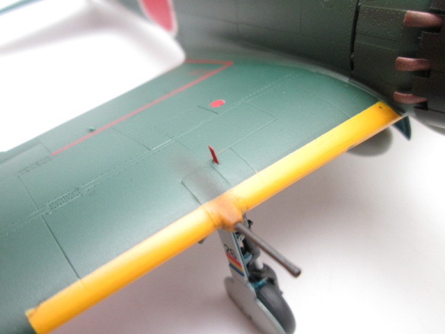 タミヤマスターワーク1/48ゼロ戦 52型甲 ヨD-126号機銃