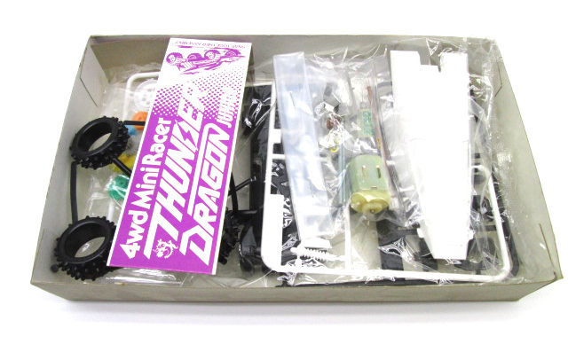 レーサーミニ4駆1/32 サンダードラゴンJr.当時物のキット内容