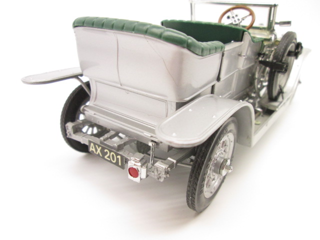 フランクリンミント 1/24 ロールスロイス 40/50HP シルバーゴースト 1907年 後部