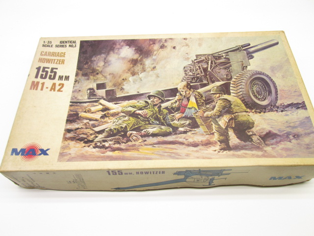 マックス模型 1/35 155ミリ M1-A2 榴弾砲