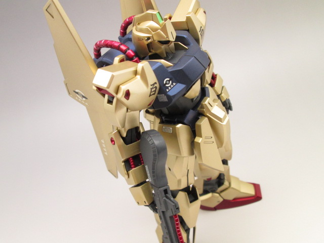 ガンプラ完成品の作品紹介：バンダイ MG 1/100 百式 | トライホビーズ