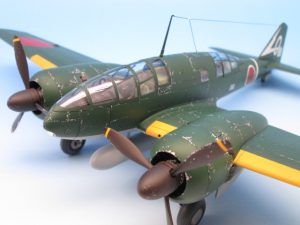 1/48 百式司令部偵察機 Ⅲ型 プラモデル完成品のご紹介