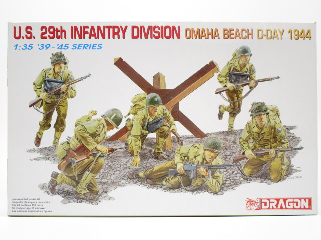 買取紹介：ドラゴン 1/35 U.S 第29師団 オハマビーチ D-DAY 1944