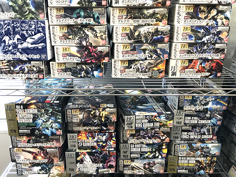 ガンプラ買取紹介：素組み オルフェンズ