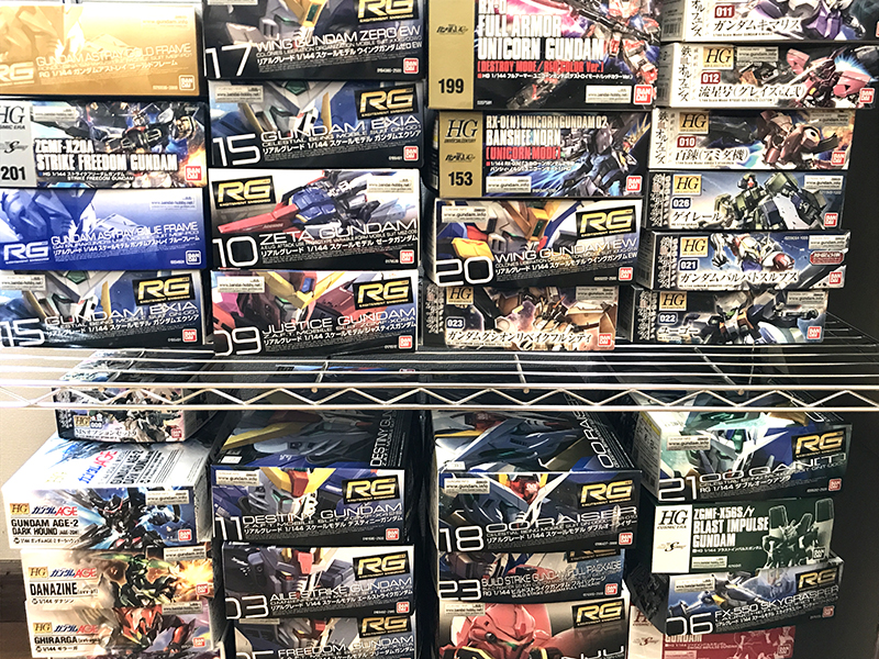 ガンプラ買取紹介：リアルグレード素組み