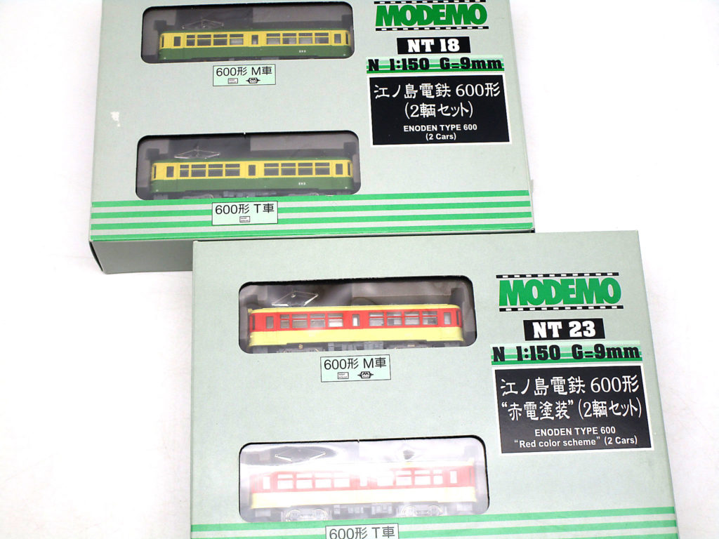 MODEMOの鉄道模型、江ノ島電鉄600形など