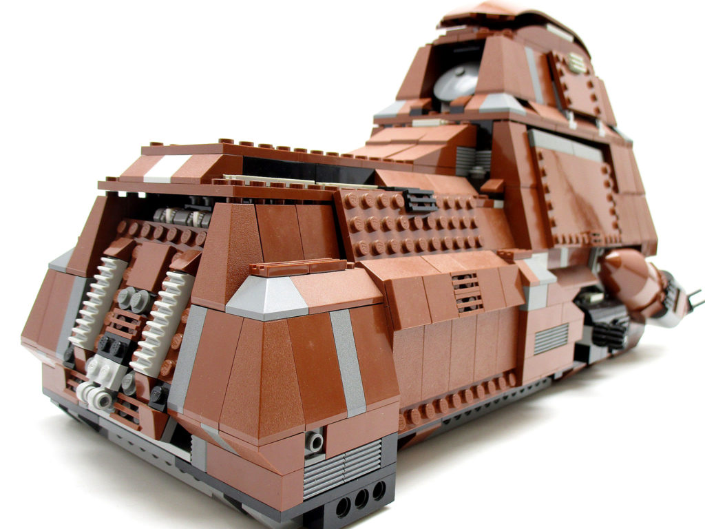 LEGO スター・ウォーズ 7662 通商連合MTT 大型兵員輸送車 リアビュー