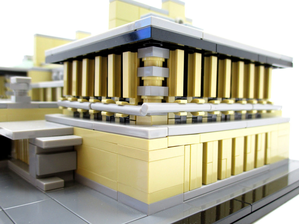 LEGO アーキテクチャー 21017 帝国ホテル 側面