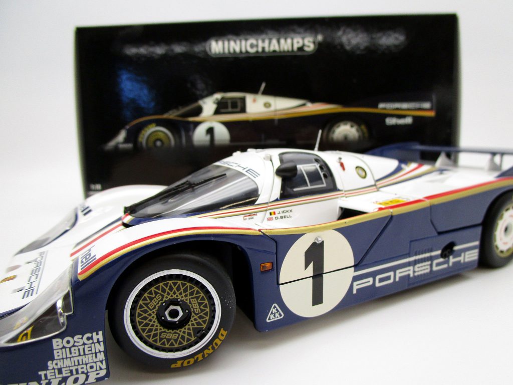 ミニチャンプス 1/18 ポルシェ956L ル・マン1982 優勝車