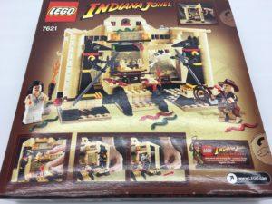 LEGOインディ・ジョーンズ 神殿からの脱出 7621 裏面