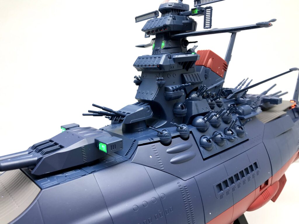 宇宙戦艦ヤマト2202 ダイキャストギミックモデルをつくる艦橋 艦首