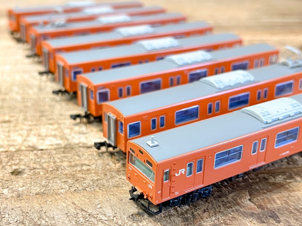 買取実績:マイクロエース A0410 103系 西日本更新車 オレンジ 8両セット