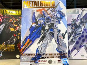 買取させていただいた METAL BUILD ガンダムアストレイ ブルーフレーム セカンドリバイ