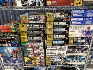 買取実績:バンダイ HG 1/144 ゼータガンダム など