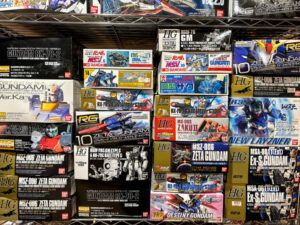 買取実績:バンダイ RG 1/144 ゼータガンダム など