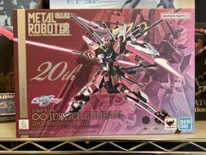 買取実績:バンダイ 超合金 METAL ROBOT魂 インフィニットジャスティスガンダム 20th Anniversary ver.