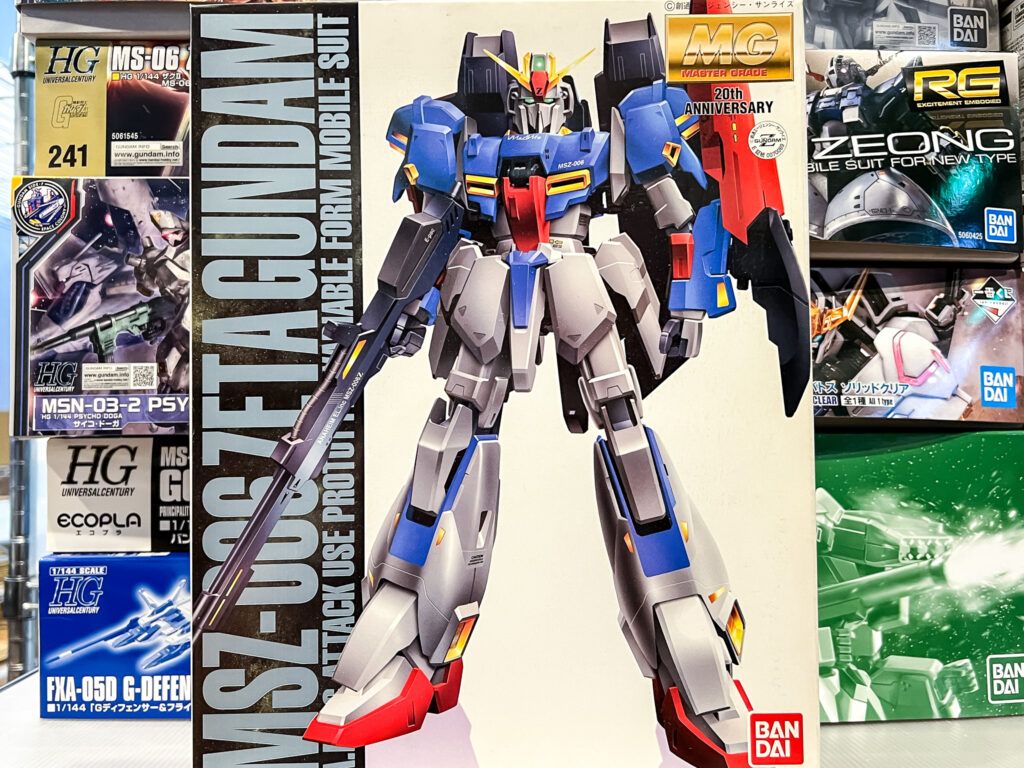 買取実績:バンダイ MG 1/100 ゼータガンダム コーティングバージョン