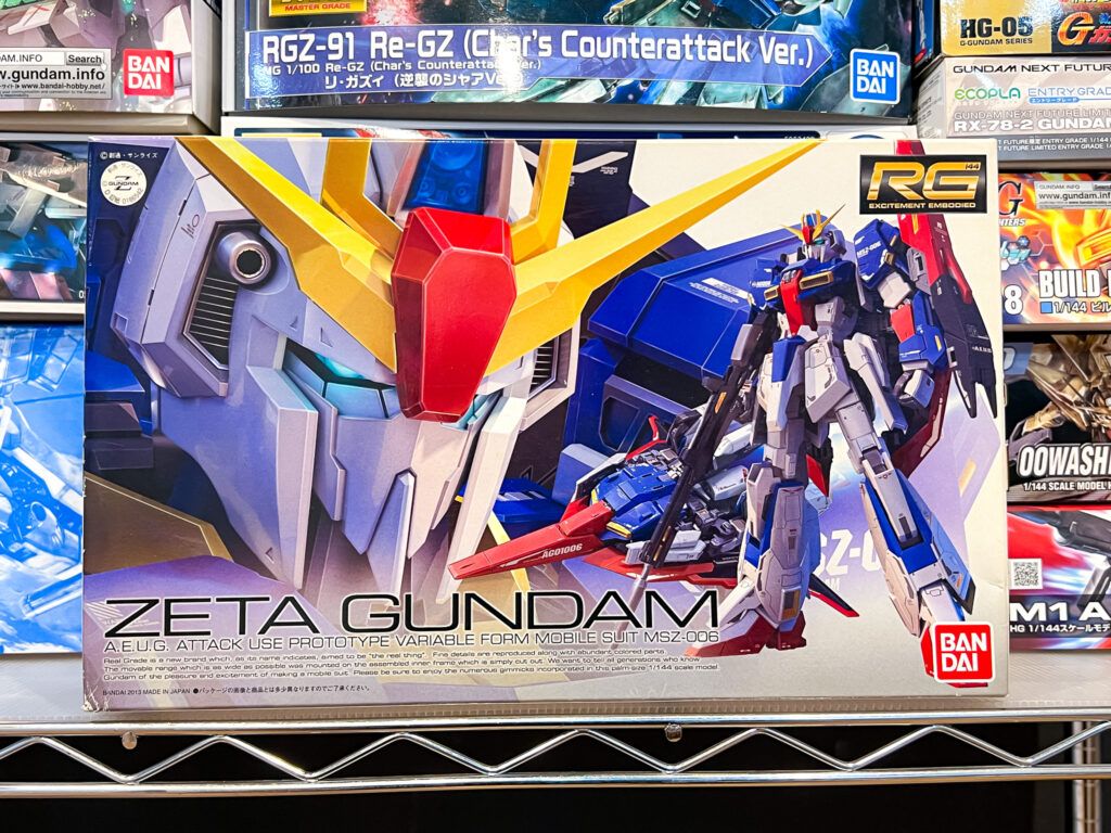 買取実績:バンダイ RG 1/144 ゼータガンダム