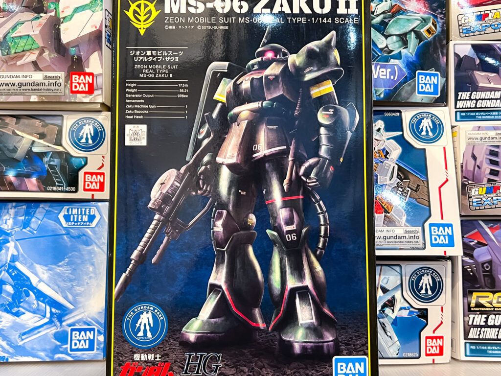 買取実績:バンダイ HG 1/144 リアルタイプ ザクII