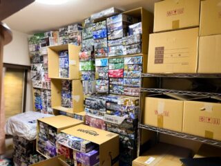神奈川県相模原市へ、700点を超えるガンプラの出張買取に伺いました!