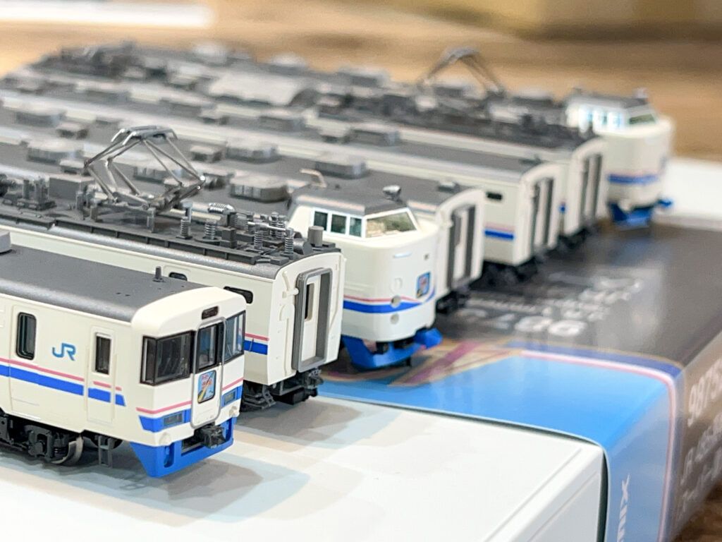 TOMIX Nゲージ 98751 98752 JR 485系特急電車 スーパー雷鳥 基本セットB 増結セット 鉄道模型買取