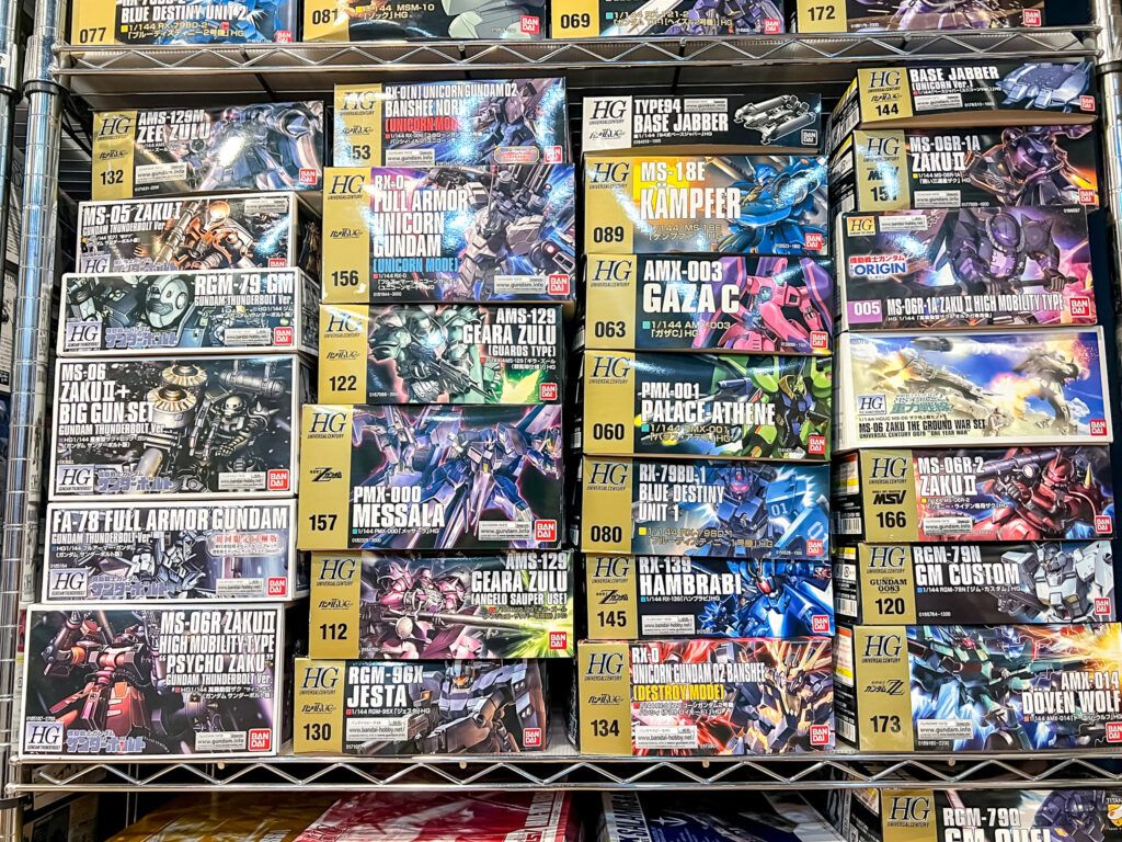 買取実績:バンダイ 1/144 HG ケンプファーなど