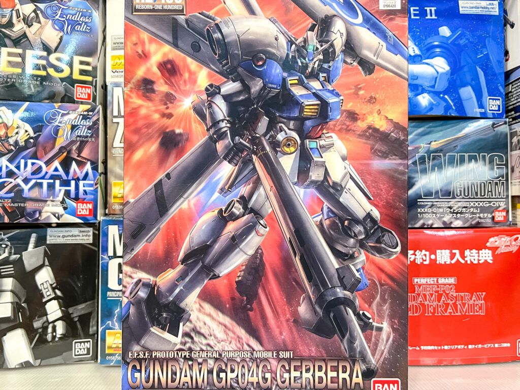 買取実績:バンダイ 1/100 RE/100 ガンダム試作4号機 ガーベラ