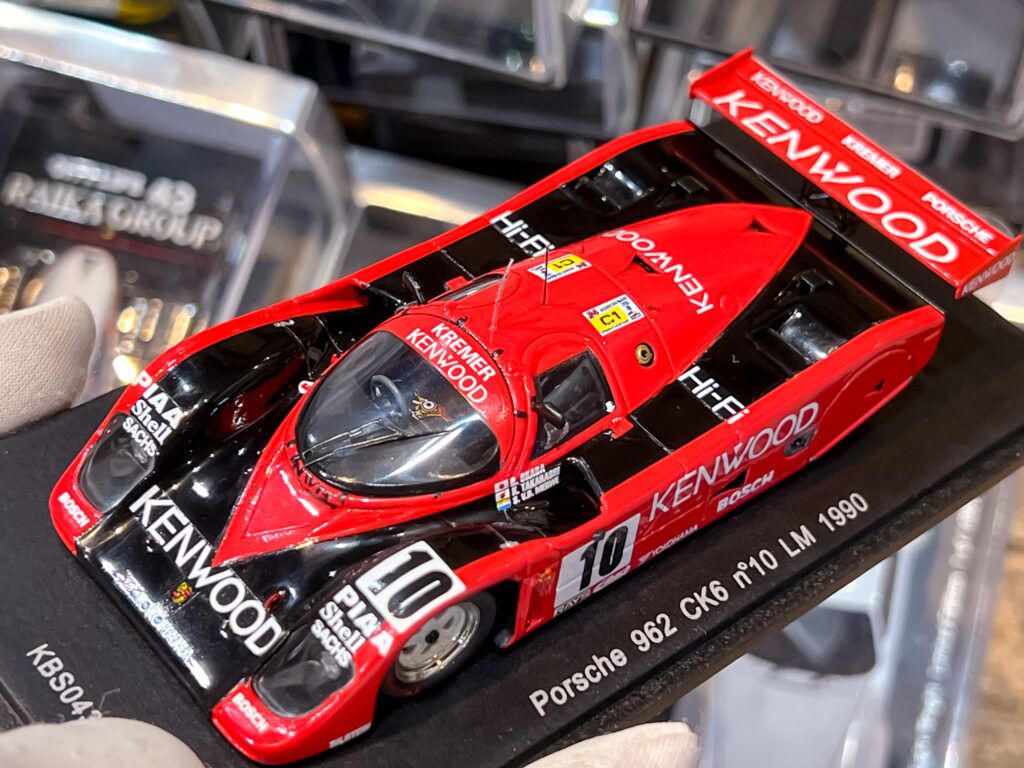 買取実績:スパーク 1/43 ポルシェ962 CK6 #10 ルマン 1990