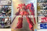 買取実績:バンダイ MG 1/100 シナンジュ Ver.Ka チタニウムフィニッシュ