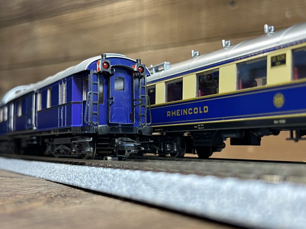 買取実績:メルクリン HOゲージ 4428 "Rheingold" Car setの荷物車最後部の写真