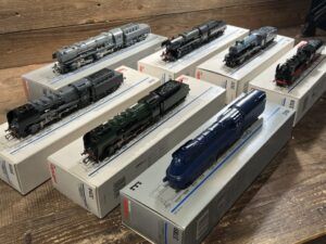 買取実績:メルクリン HOゲージ 3314 Serie 25・3318 BR 18⁴・3419 Serie 49・3511 Klasee C・3701 BR53・3789 BR 03.10・34157 Serie 150 Y SNCF