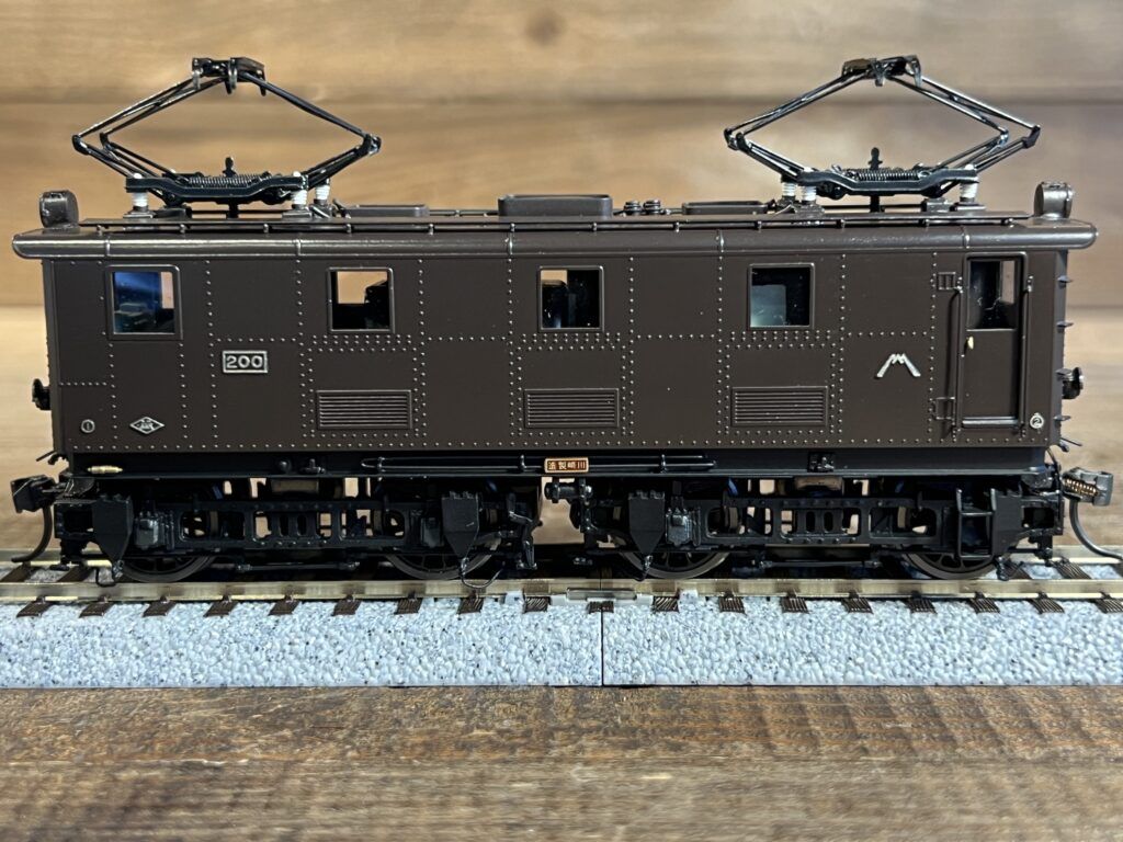 買取実績:夢屋 富士身延鉄道 ED20を横から撮影