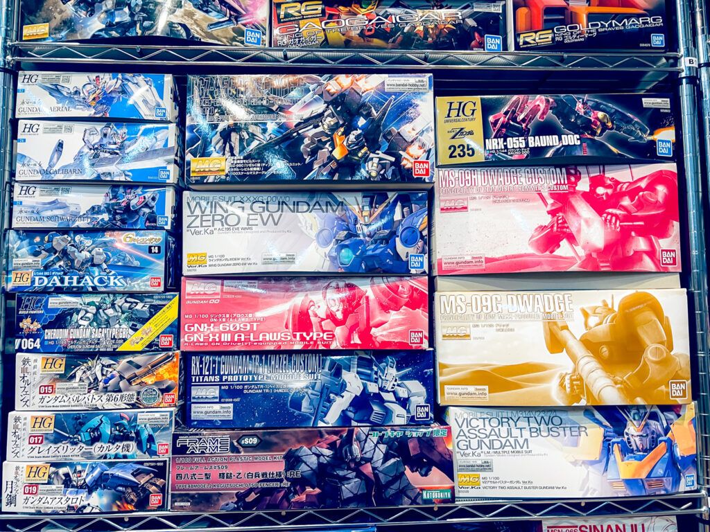 買取実績:バンダイ MG 1/100 ドワッジ など