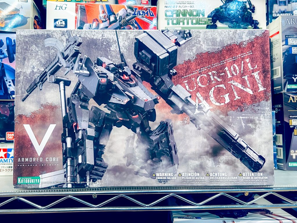 買取実績:コトブキヤ 1/72 UCR-10/L アグニ