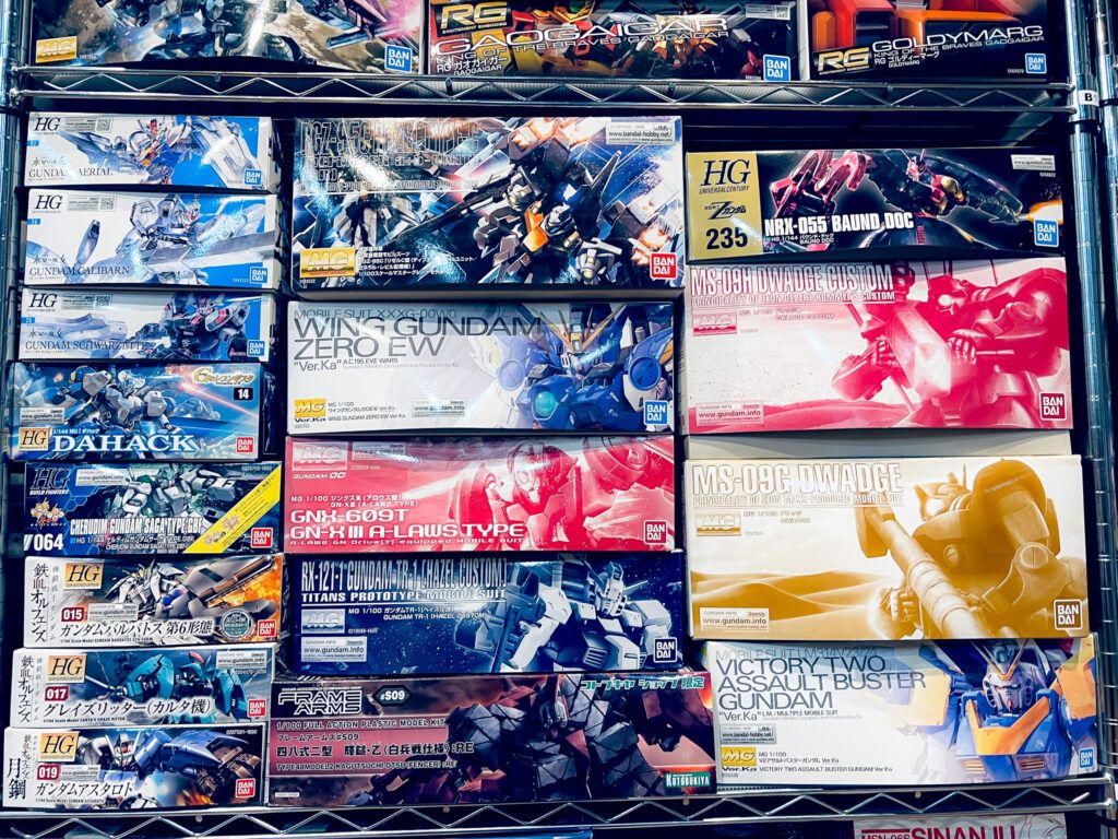 買取実績:バンダイ MG 1/100 ドワッジ など