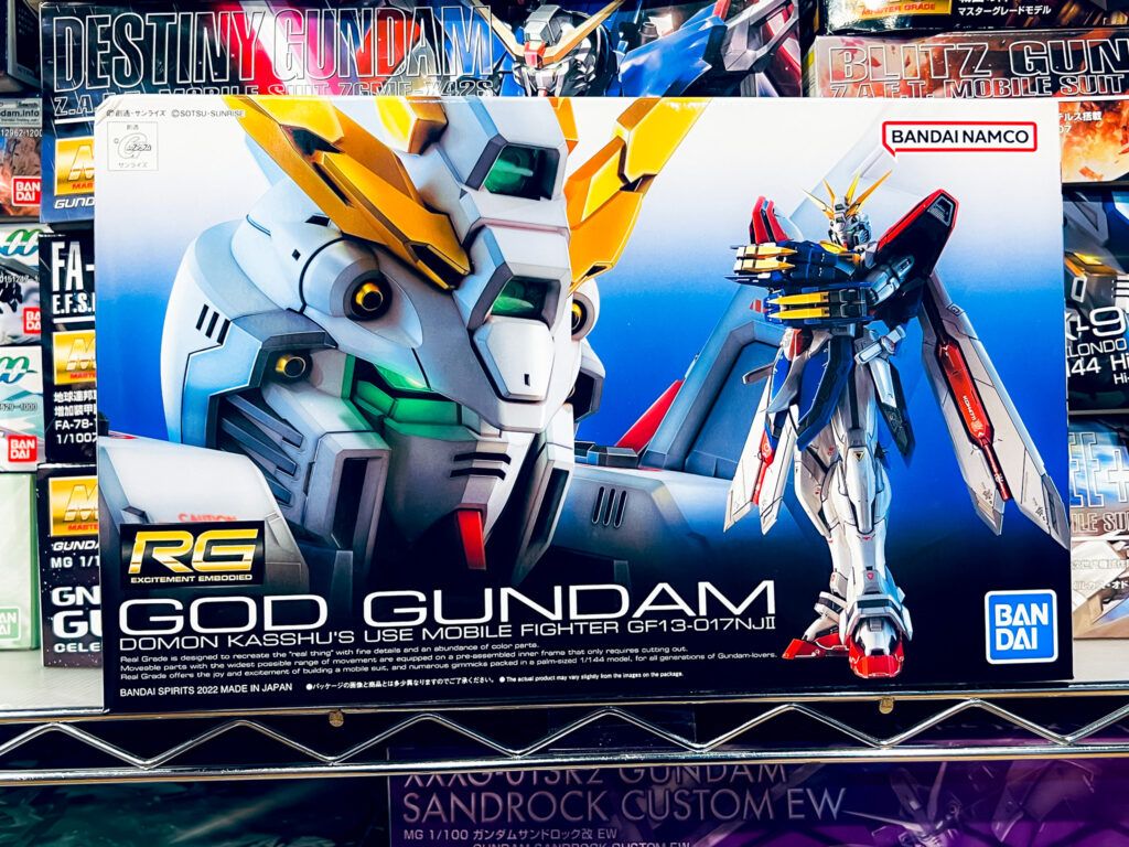 買取実績:バンダイ 1/144 RG ゴッドガンダム
