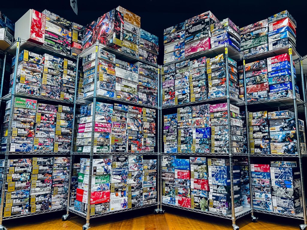 買取実績:300点を超えるガンプラコレクション