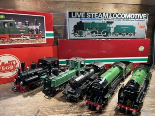東京都町田市より、アスターホビー・レーマンなどGゲージの鉄道模型を買取させていただきました!