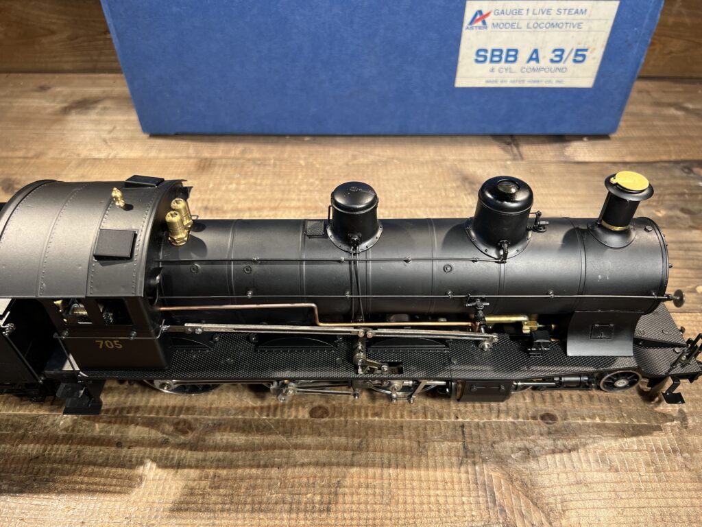 買取実績:1番ゲージ ASTER HOBBY SBB A3/5 全体